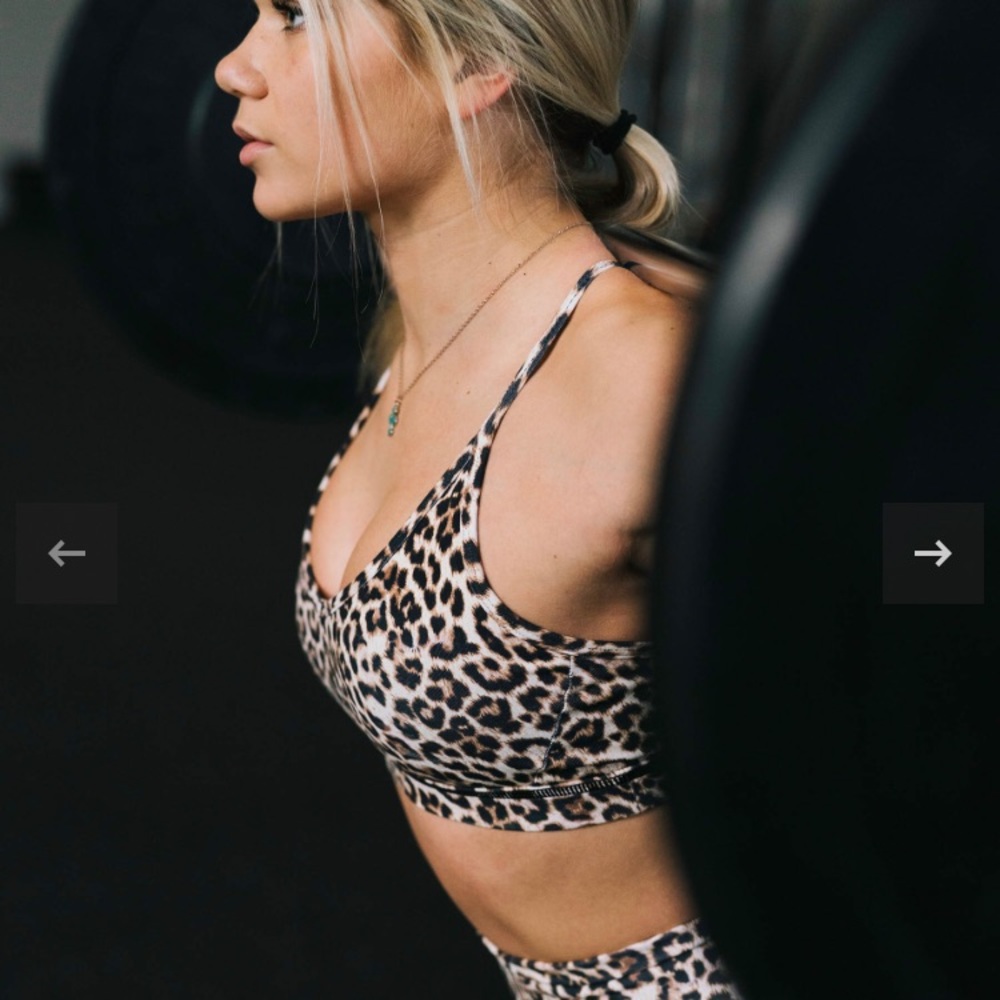 Zyia Leopard Brilliant Mesh Bra